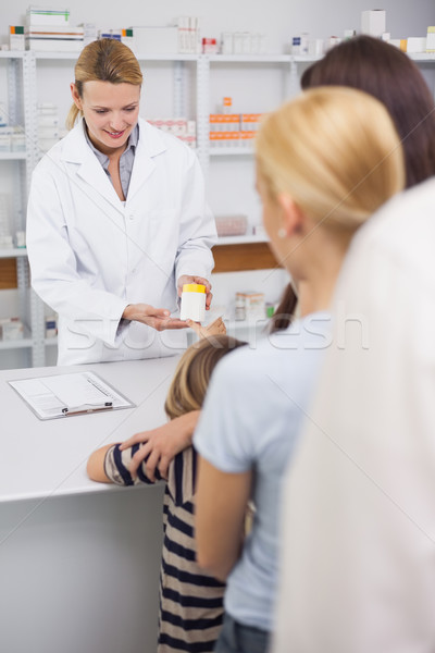 Patients waiting in hospital ward Stock photo © wavebreak_media