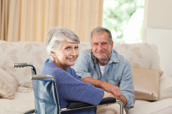 Mature couple looking at the camera Stock photo © wavebreak_media