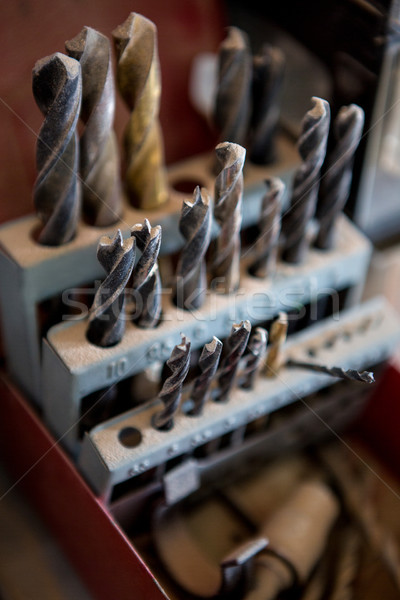 Zoom unterschiedlich Werkzeuge Workshop Stock foto © wavebreak_media