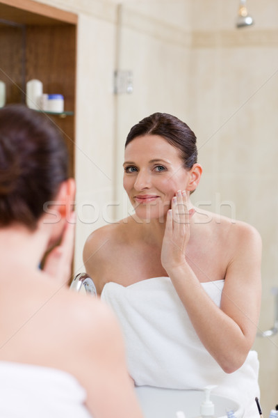 Donna up bagno pelle femminile Foto d'archivio © wavebreak_media