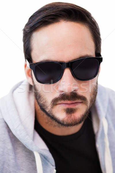 Close up of serious man wearing sunglasses Stock photo © wavebreak_media