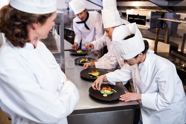 Cabeza chef otro plato cocina alimentos Foto stock © wavebreak_media