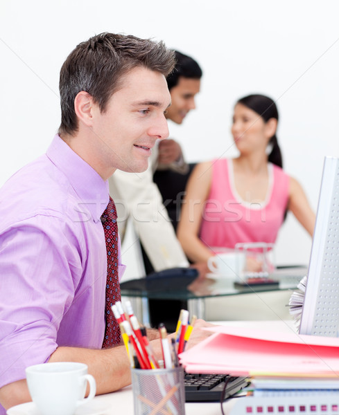 Business group showing ethnic diversity in the office Stock photo © wavebreak_media