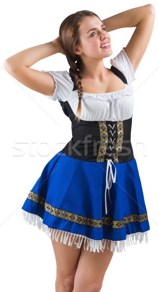 Pretty oktoberfest girl smiling  Stock photo © wavebreak_media
