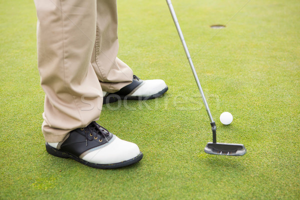 Golfer about to tee off Stock photo © wavebreak_media