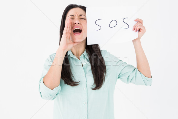 Woman screaming for help Stock photo © wavebreak_media