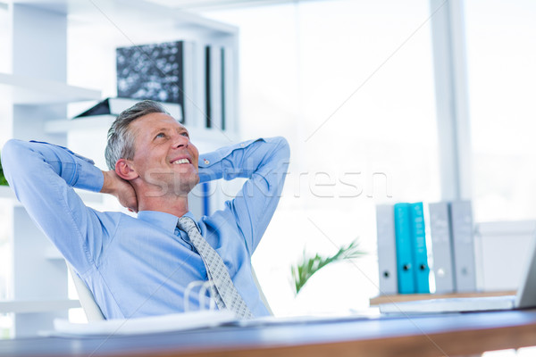 Businessman relaxing in swivel chair  Stock photo © wavebreak_media