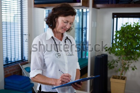 диагностика женщины пациент клинике женщину Сток-фото © wavebreak_media
