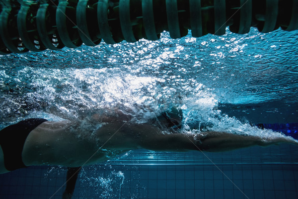 適合 訓練 自己的 游泳池 閒暇 商業照片 © wavebreak_media