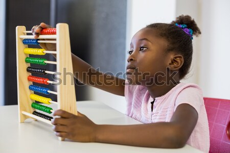 Cute abacus Klassenzimmer Grundschule Schule Kind Stock foto © wavebreak_media