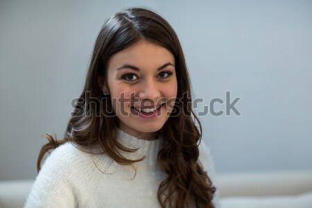 Portrait of beautiful woman smiling Stock photo © wavebreak_media