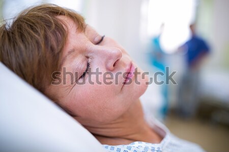 Mann verärgert Frau Kampf Schlafzimmer home Stock foto © wavebreak_media