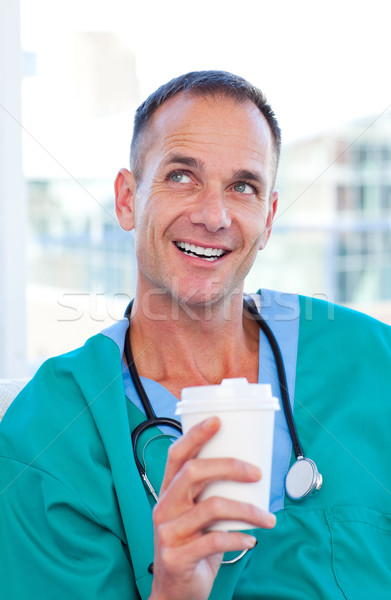Mature doctor having a break  Stock photo © wavebreak_media