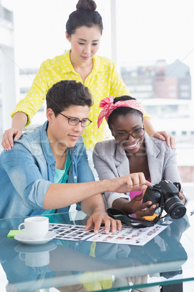 Young creative team having a meeting Stock photo © wavebreak_media