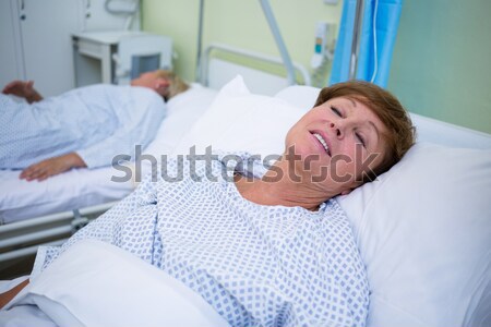 Paramedic performing resuscitation on patient Stock photo © wavebreak_media