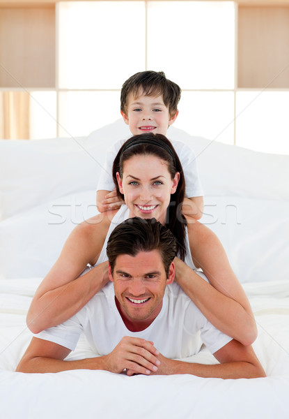 家庭 女子 愛 母親 樂趣 商業照片 © wavebreak_media