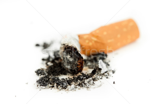 Close up of a cigarette put out Stock photo © wavebreak_media