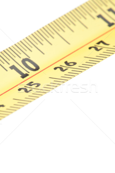 Section of measuring tape close up Stock photo © wavebreak_media