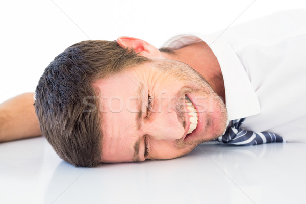 Stressed businessman banging his head Stock photo © wavebreak_media