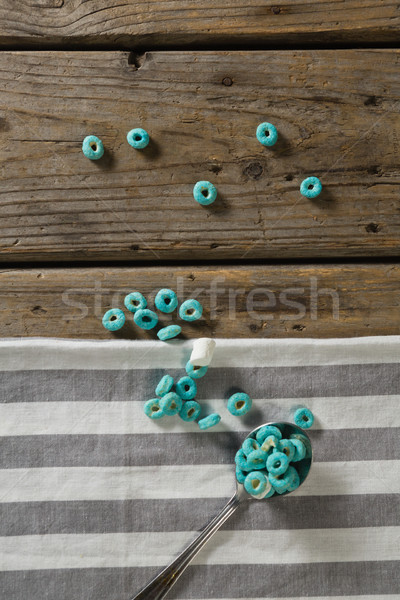 Scattered marshmallow on table Stock photo © wavebreak_media