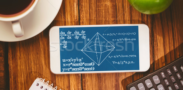 Composite image of math problems Stock photo © wavebreak_media