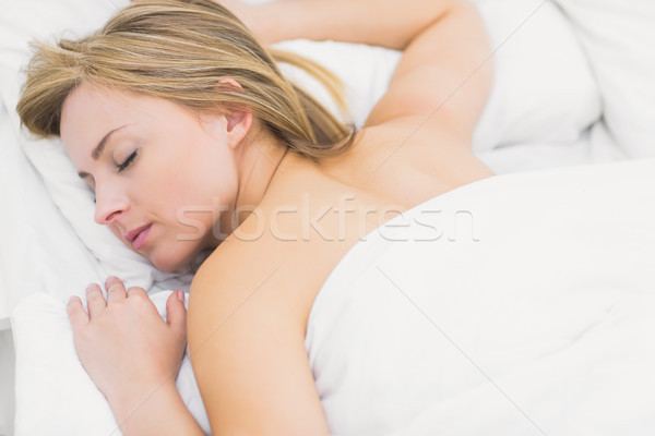 Close-up of pretty young woman sleeping Stock photo © wavebreak_media