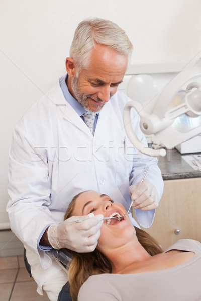 Foto stock: Dentista · dentes · dentistas · cadeira · dental
