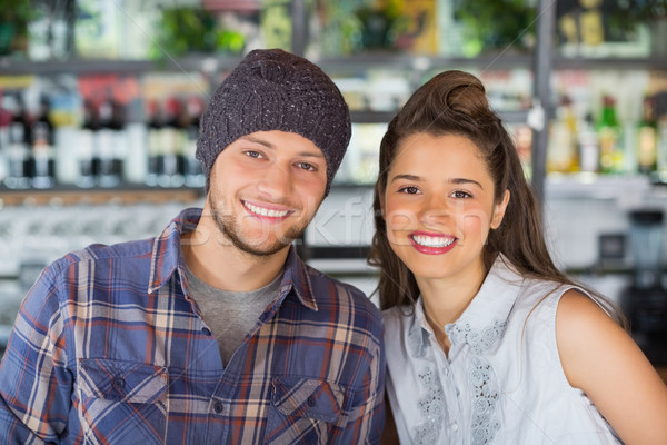 Portrait of happy friends Stock photo © wavebreak_media