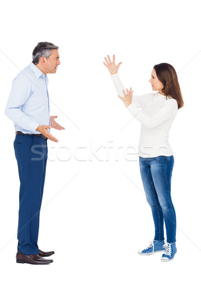 Couple arguing while standing Stock photo © wavebreak_media