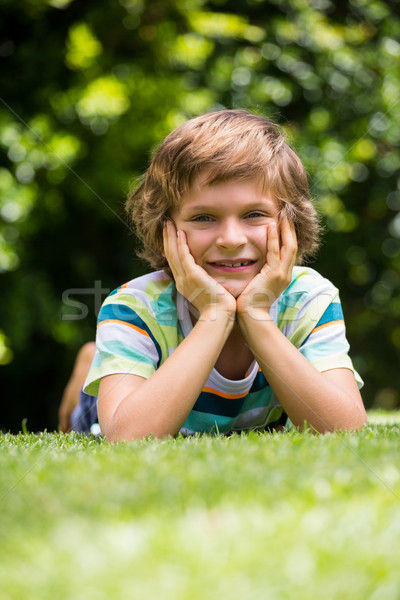 A little boy is lying down Stock photo © wavebreak_media