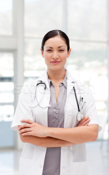 Сток-фото: портрет · женщины · врач · больницу · медицинской · здоровья