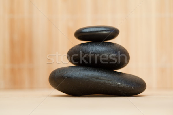 Piled up pebbles Stock photo © wavebreak_media