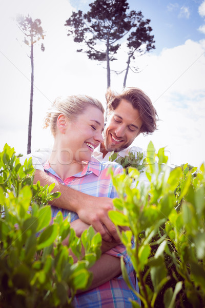 [[stock_photo]]: Souriant · couple · à · l'extérieur