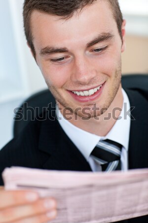Close-up of smiling businesswoman Stock photo © wavebreak_media