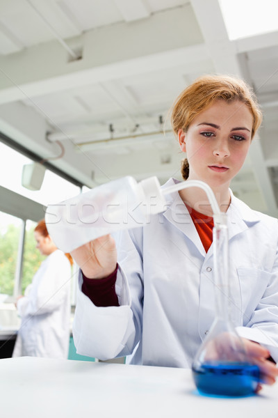 Portrait of a scientists working in a laboratory Stock photo © wavebreak_media