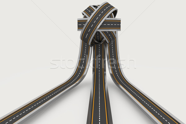 Tangled ball of roads Stock photo © wavebreak_media