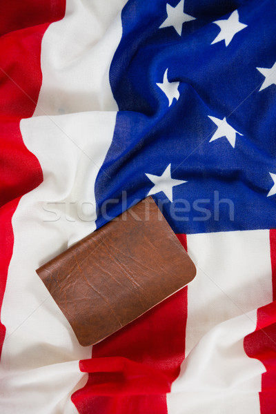 Visado bandera de Estados Unidos primer plano seguridad azul viaje Foto stock © wavebreak_media