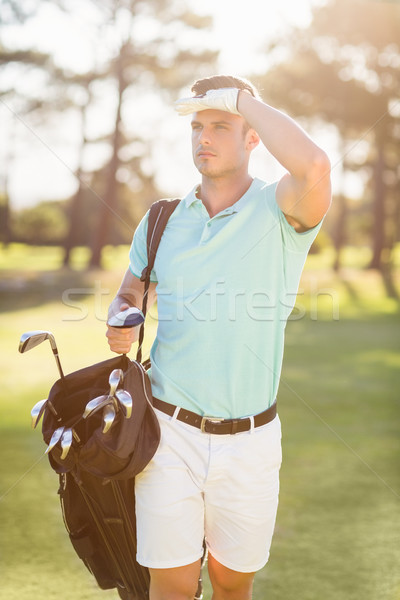 Golfista occhi piedi campo uomo campo da golf Foto d'archivio © wavebreak_media