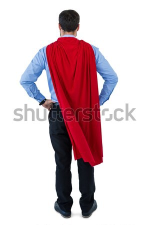 Businessman pretending to be a super hero Stock photo © wavebreak_media