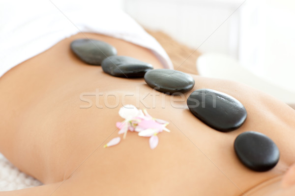 Kobieta leczenie uzdrowiskowe spa centrum ciało Zdjęcia stock © wavebreak_media