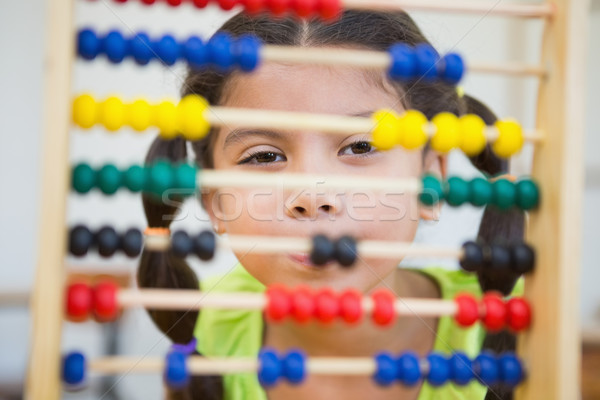 Cute abacus Klassenzimmer Grundschule Schule Kind Stock foto © wavebreak_media