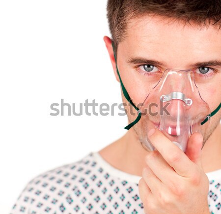 Stock photo: Unsmiling woman calling with her smartphone 