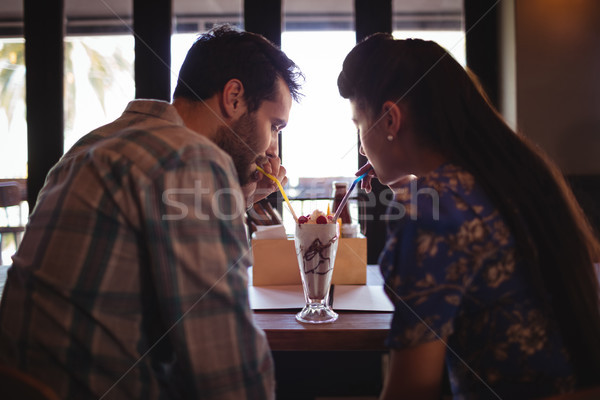 Casal negócio amor homem restaurante tabela Foto stock © wavebreak_media