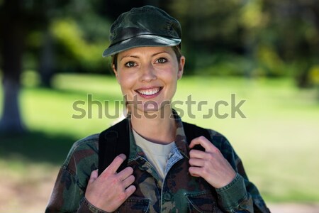 Foto stock: Retrato · masculino · mountain · bike · homem