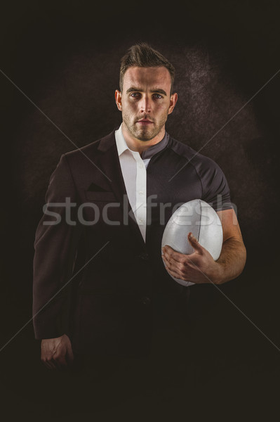 Afbeelding taai rugby speler Stockfoto © wavebreak_media