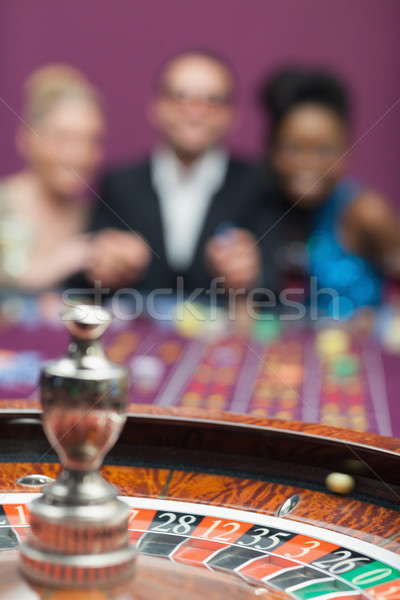 People playing roulette at the casino Stock photo © wavebreak_media
