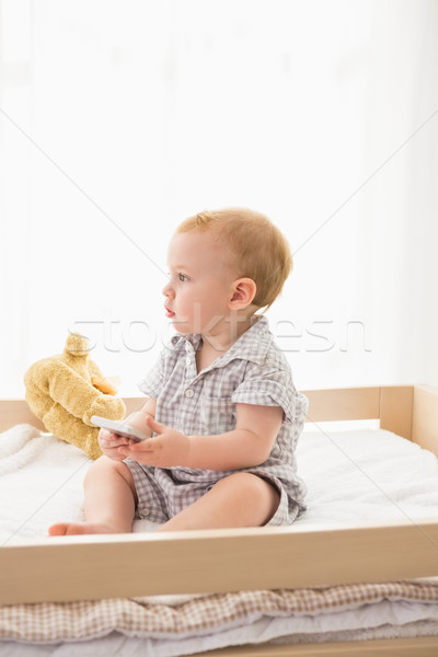 Very beautufil cute baby boy Stock photo © wavebreak_media