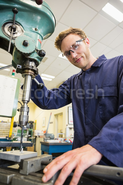 [[stock_photo]]: Génie · étudiant · forage · Université · école