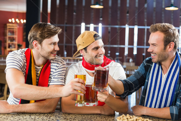 男性 ビール バー ドリンク 楽しい ストックフォト © wavebreak_media