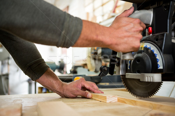 Carpenter working on his craft Stock photo © wavebreak_media